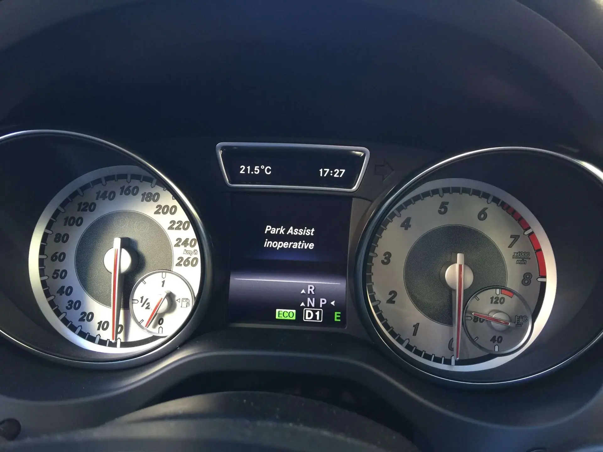 Parking Assist Inoperative scaled