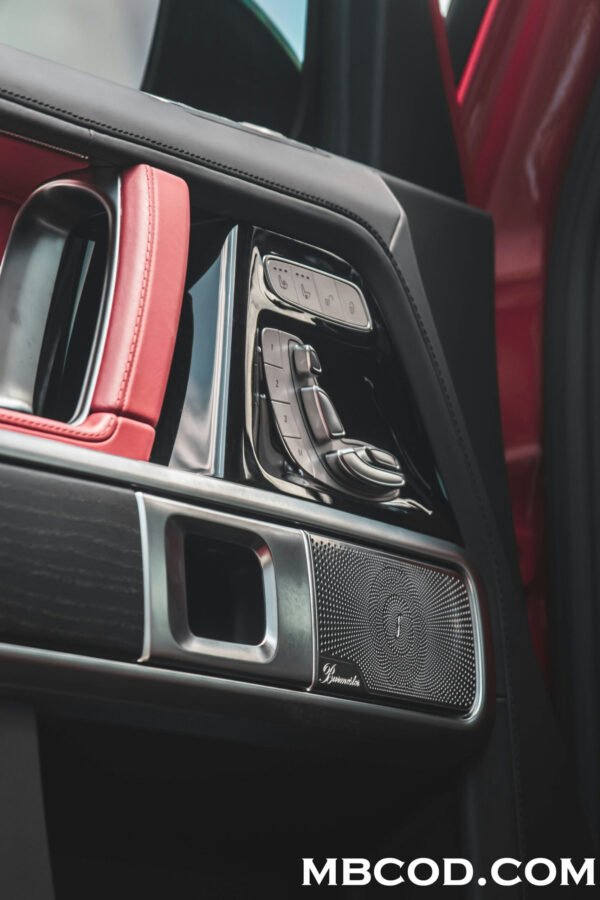 mercedes-benz door panel with seat adjustment, memory, and massage control - MBCOD