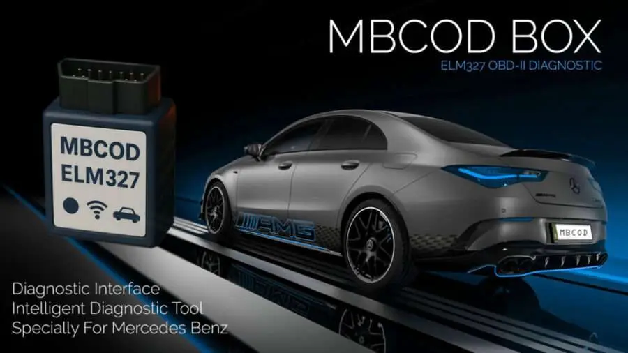 Mercedes diagnostic app with OBD2 ELM327