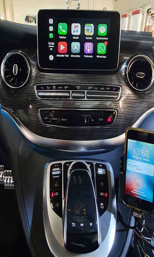 projects 10 mercedes mbcod apple carplay vito
