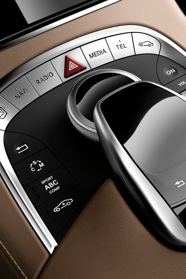 mercedes-benz center panel with joystick and multimedia control - MBCOD