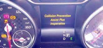 Collision Prevention Assist Plus Inoperative 1