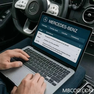 Mercedes-Benz Laptop Coding – SCN Programming Live