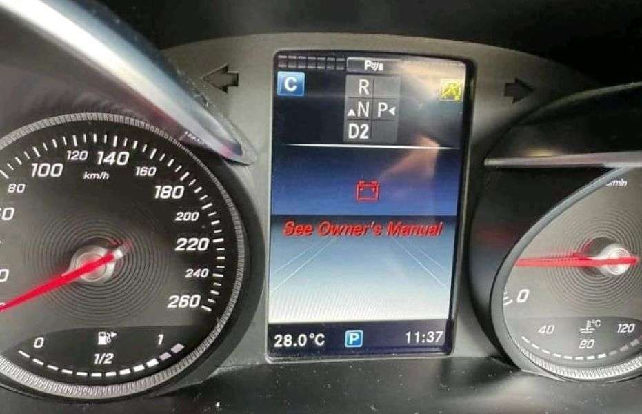 Mercedes-Benz Battery Warning 1 12V Battery Mercedes Warning