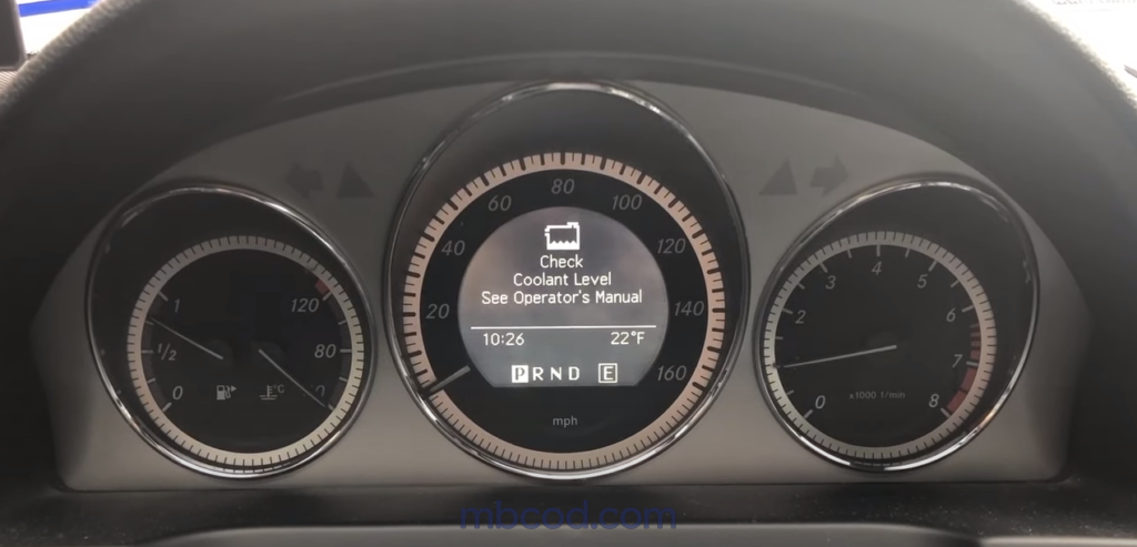 Mercedes-Benz Coolant Level Low – Complete Guide 1 Coolant Level Low