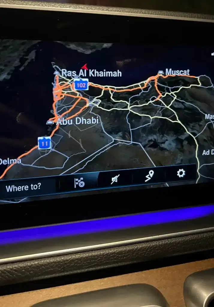 mercedes navigation update dubai