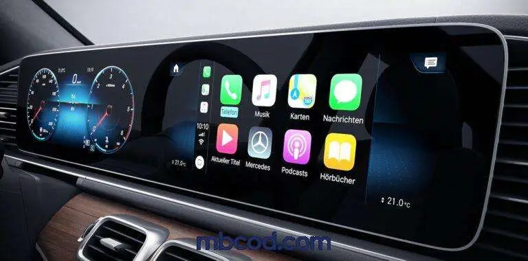 Apple CarPlay & Android Auto 2 mercedes benz apple carplay and android auto