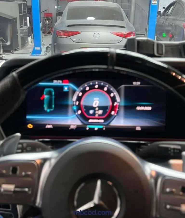 mercedes g class cluster coding dubai