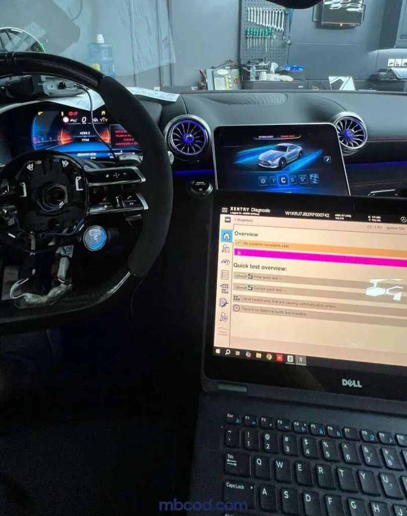 online coding & programming 6 mercedes coding & programming gt63 2024 rear steering repair