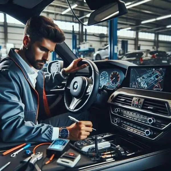 agmc | bmw battery drain service dubai